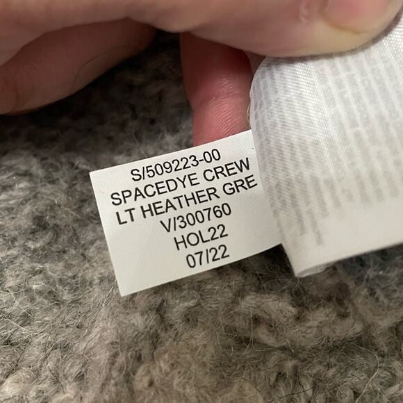 Banana Republic Vernice Oversized Ombre Sweater Alpaca Heather Gray - Size Small - Picture 5 of 8